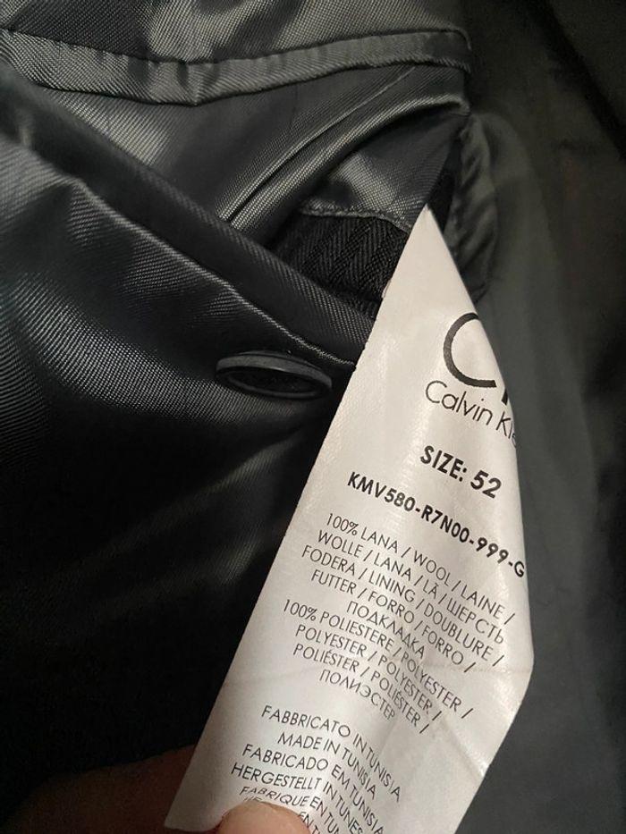 Veste noir Calvin Klein taille 52 - photo numéro 4