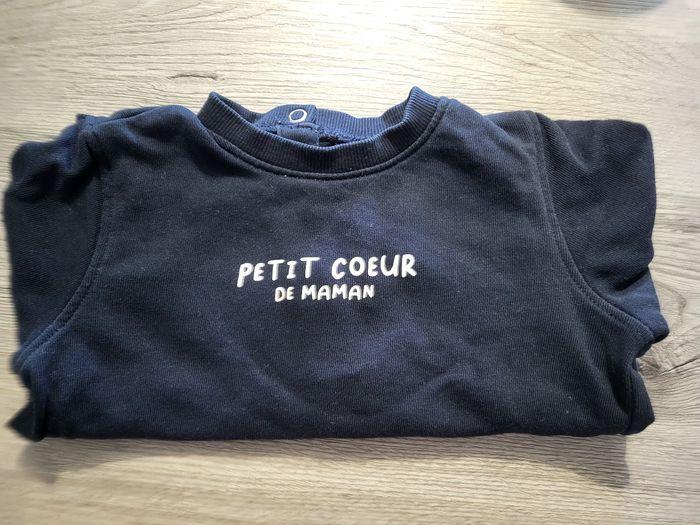 Pull petit coeur de maman 24 mois - photo numéro 1