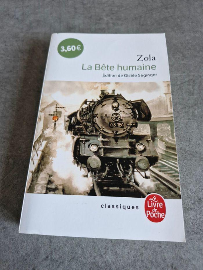 La Bête humaine Émile Zola - photo numéro 1