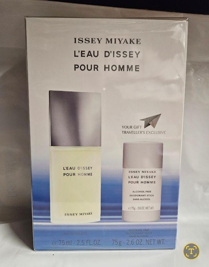 Coffret parfum l'eau d'Issey Miyake homme