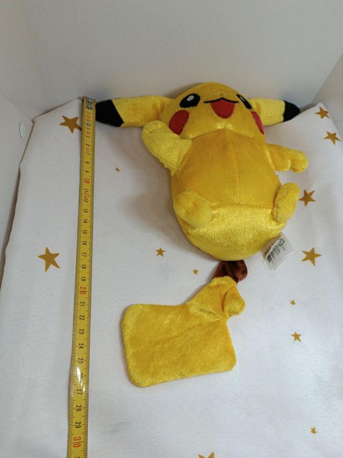 2017 anniversaire Poupée peluche doudou nounours Teddy Bear Pikachu pokémon tomy officiel rouge 20 - photo numéro 5