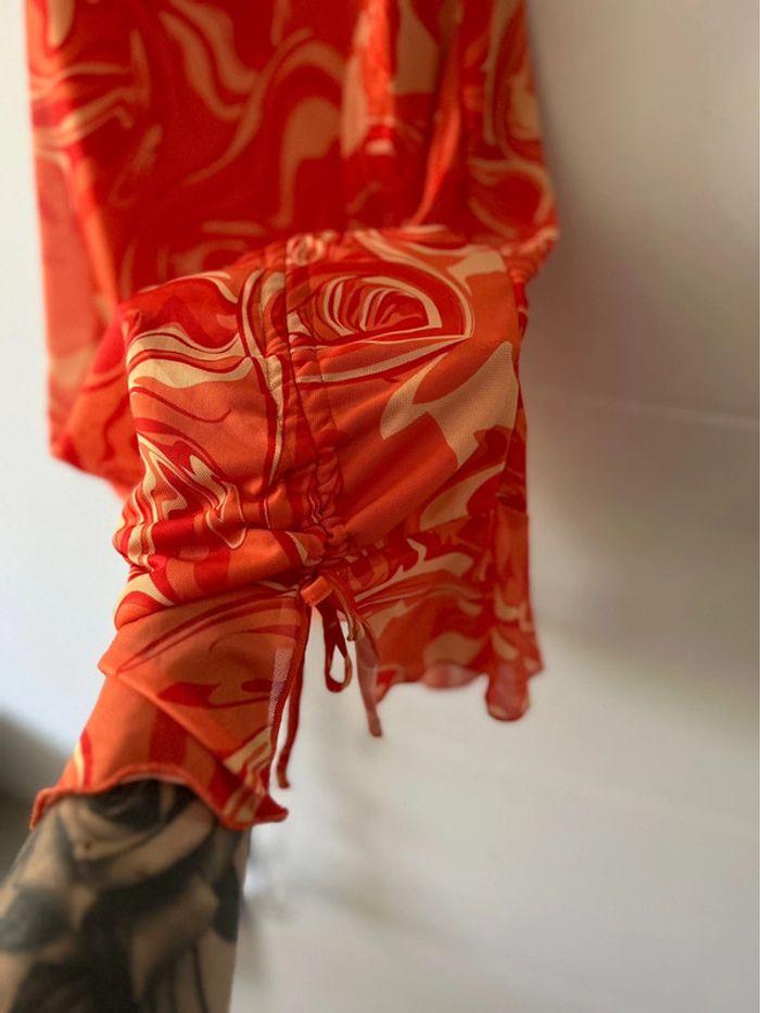 Robe orange shein taille M - photo numéro 3