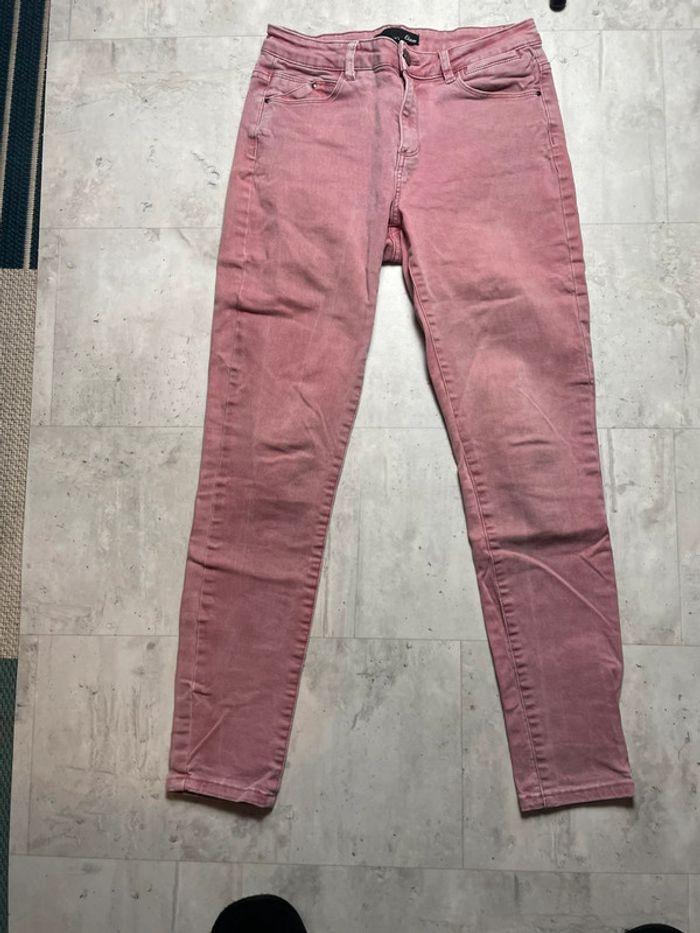 Jeans slim  rose Etam - photo numéro 2