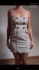 Robe bustier Stradivarius