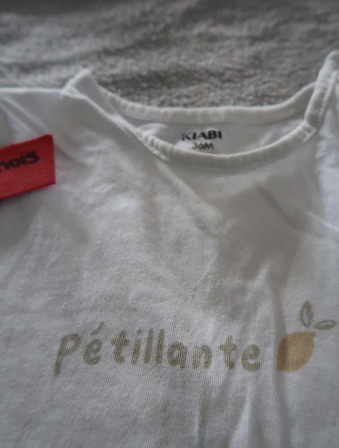 Lot de 2 tee-shirts fille - photo numéro 2