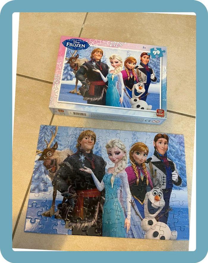 Puzzle 99 pièces la reine des neiges