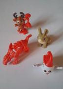 Lot de 4 petites  figurines