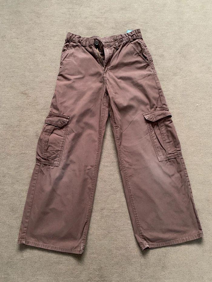 Pantalon cargo marron - photo numéro 1