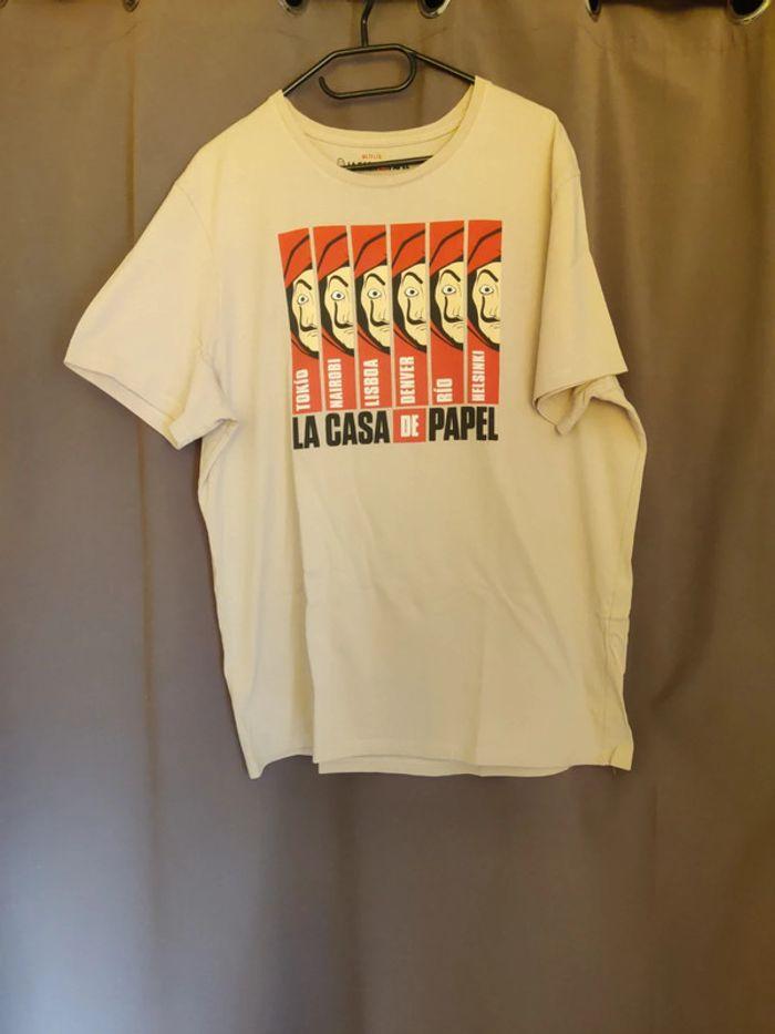 T-shirt casa de papel taille Xl - photo numéro 1