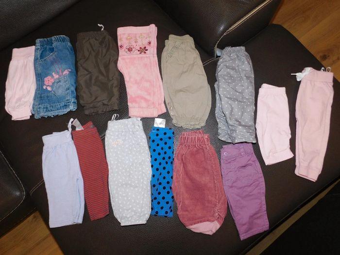 Lot de 14 pantalons taille 3 mois - photo numéro 7