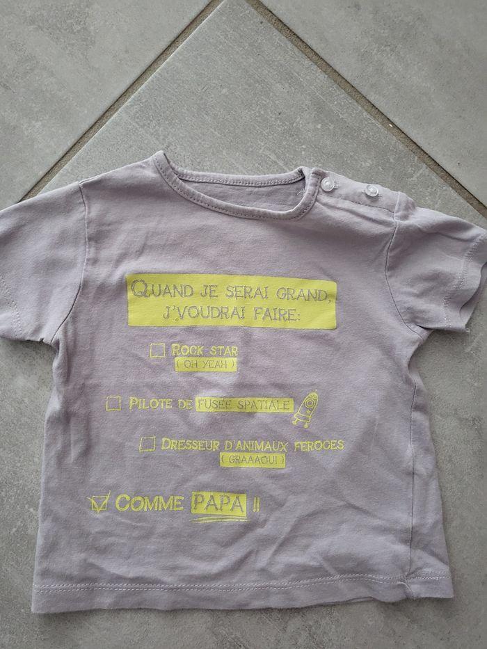 Tshirt écriture