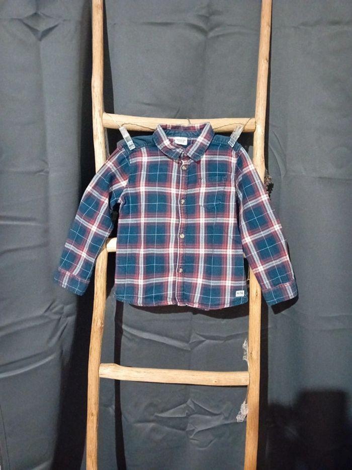 Chemise à carreaux tape à l'œil taille 4 ans - photo numéro 1