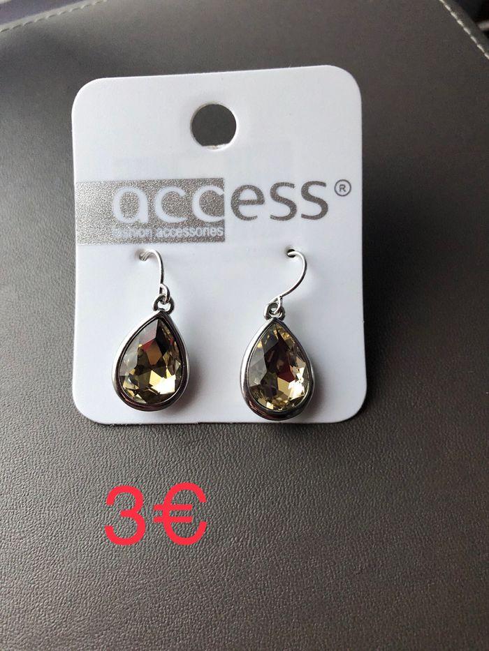 Lot 6 paires de boucles d’oreilles neuves Access et Ikita - photo numéro 5