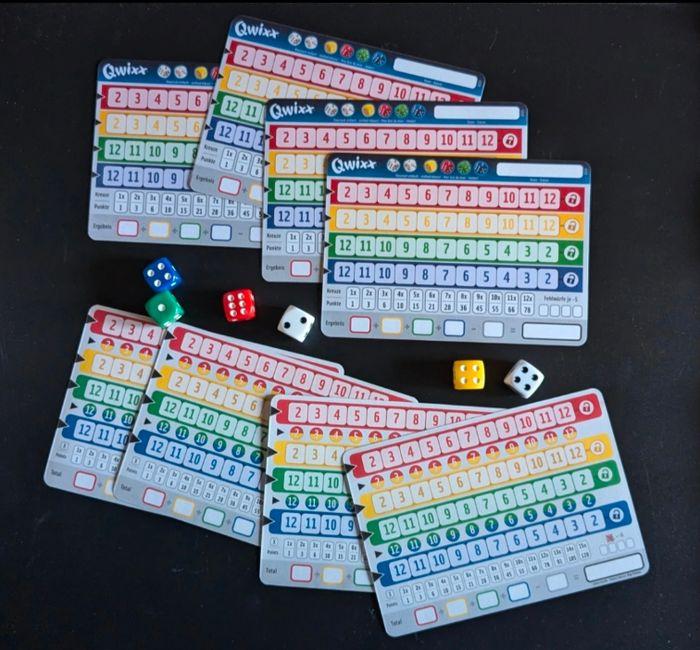 Lot Qwixx XL et Big Points + 6 dés - Jeu de société - photo numéro 2