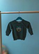 Pull vert 6 mois petit ours