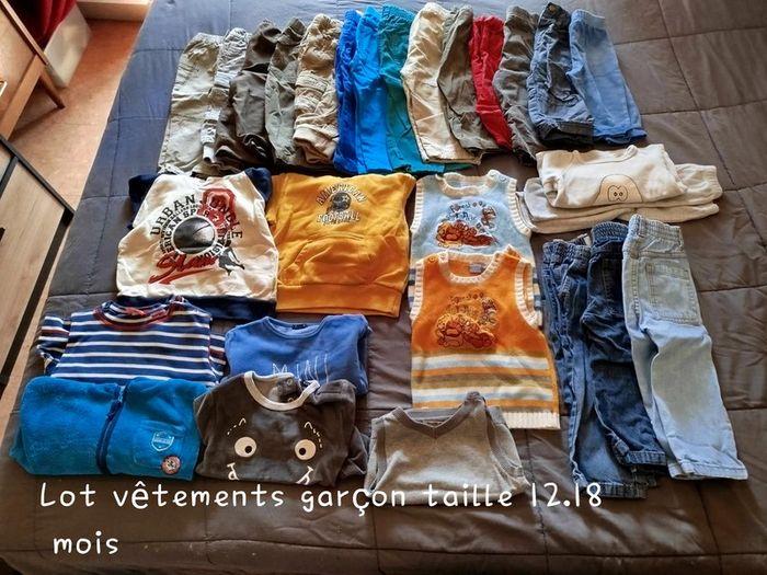 lot vêtements garçon 12.18 mois