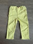 Jean jaune fluo Primark 9-12 mois