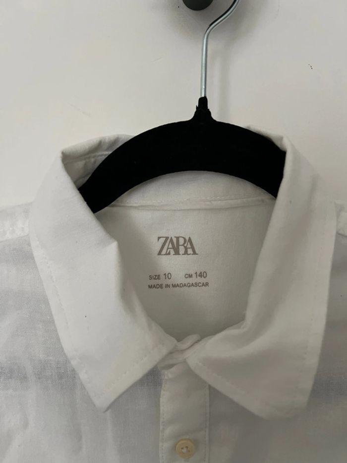 Chemise garçon très beau modèle Zara - photo numéro 2