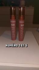 Lot 2 rouges à lèvres ddonna beige nude femme beauté maquillage