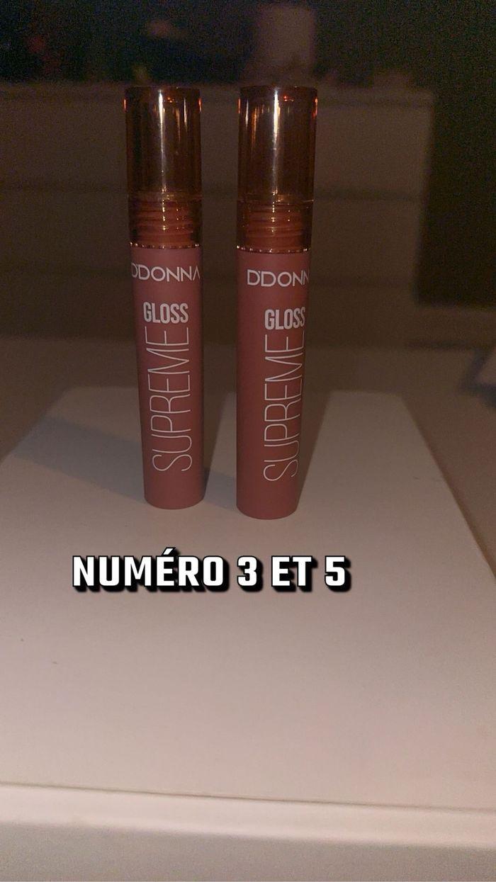 Lot 2 rouges à lèvres ddonna beige nude femme beauté maquillage - photo numéro 1