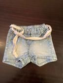 Short en jean bébé