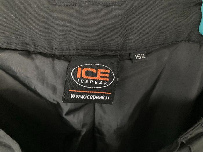 Ensemble pour ski 2 pantalons imperméable +1 paire de moufles mixte 12 ans en bon état - photo numéro 7