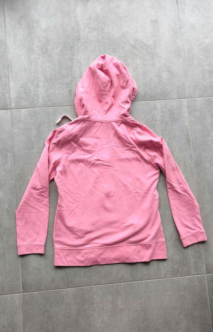 Veste à capuche rose Kiabi femme taille M/38 - photo numéro 2