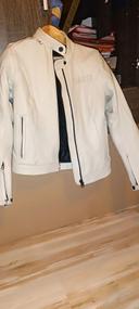 Veste Yamaha moto cuir femme