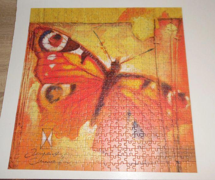 Puzzle 500p Format carré Papillon - photo numéro 2