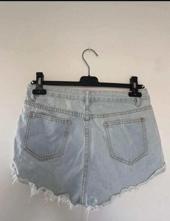 Lot de 2 shorts en jeans 38 femme - photo numéro 6