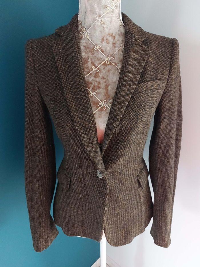 Veste blazer Zara Basic laine S - photo numéro 1