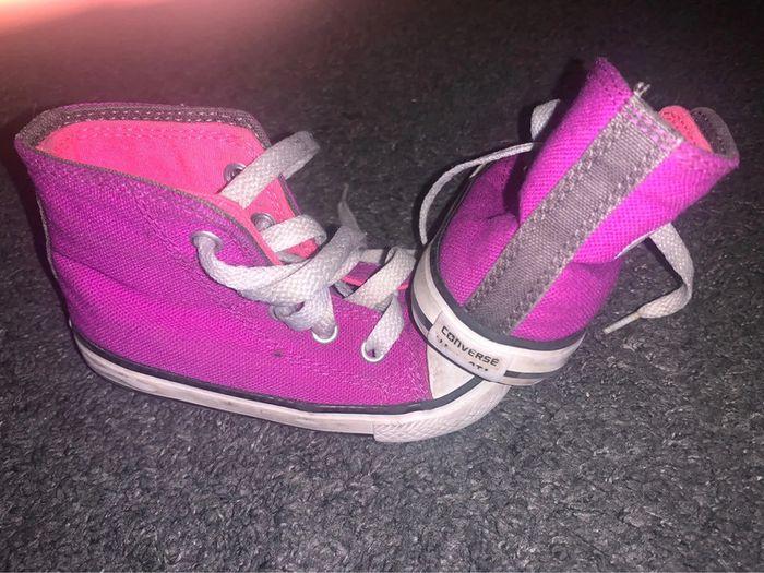 Converse violet rose 22