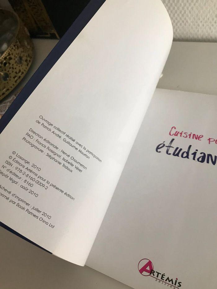 Livre cuisine pour étudiants 🔷 - photo numéro 6