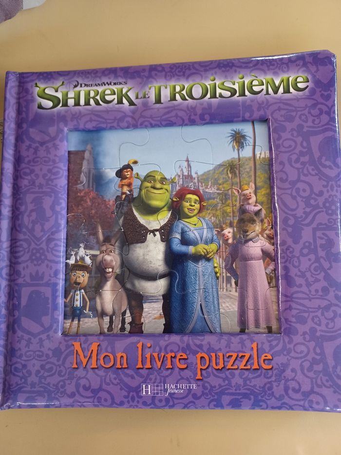 Mon livre puzzle shrek le troisième - photo numéro 1