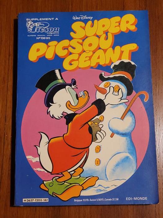 3 super Picsou géant - Disney - vintage 1982 - photo numéro 2