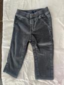 pantalon léger gris garçon 18 mois