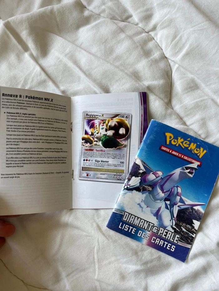 2 livrets de règles Pokémon Diamant & Perle Tempête - photo numéro 3