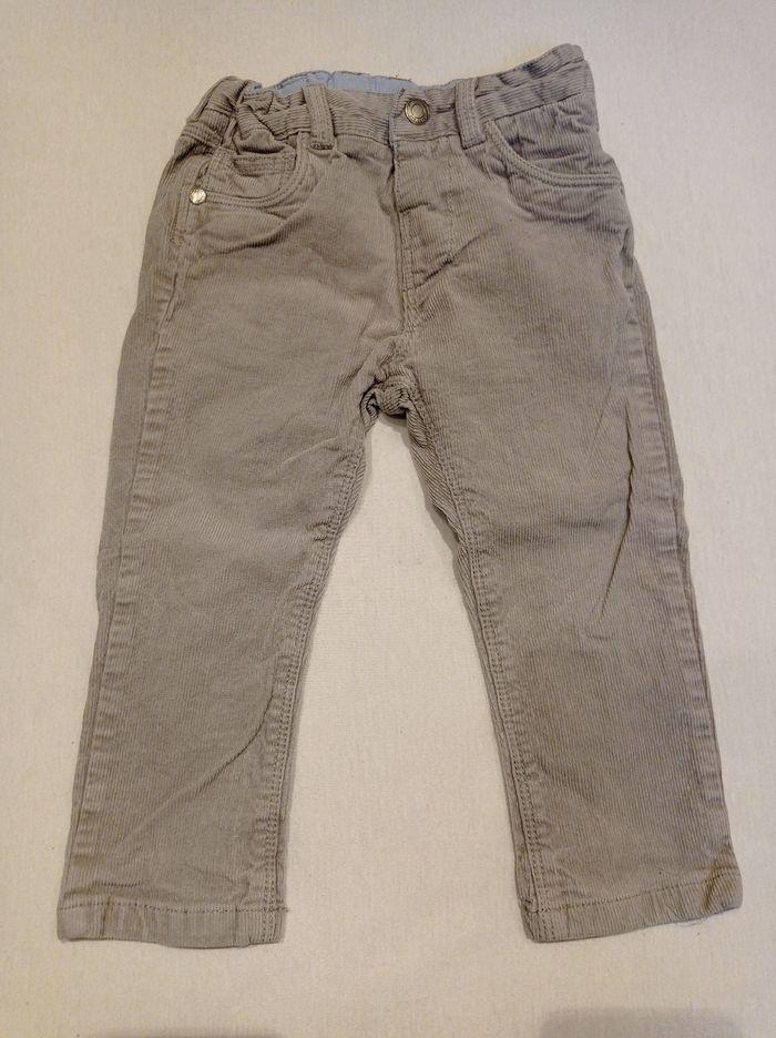 Lot 6 pantalons garçon 18 mois marques diverses - photo numéro 3