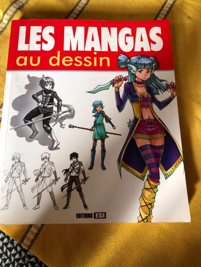 Livre les mangas au dessin - photo numéro 1