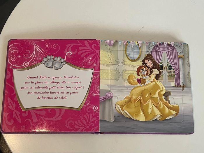 Mon petit livre puzzle princesse Disney en parfait état et complet 5 puzzle hachette édition - photo numéro 3