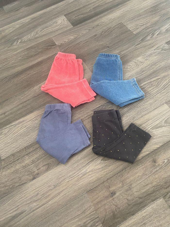 Lot de 4 legging