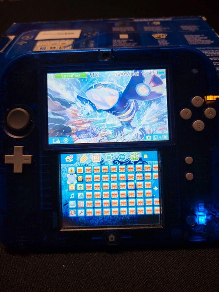 Nintendo 2ds édition pokemon Saphir Complète sous luma - photo numéro 2