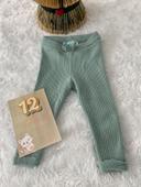 Leggings calecons pantalon menthe Obaibi 12 mois 74 cm