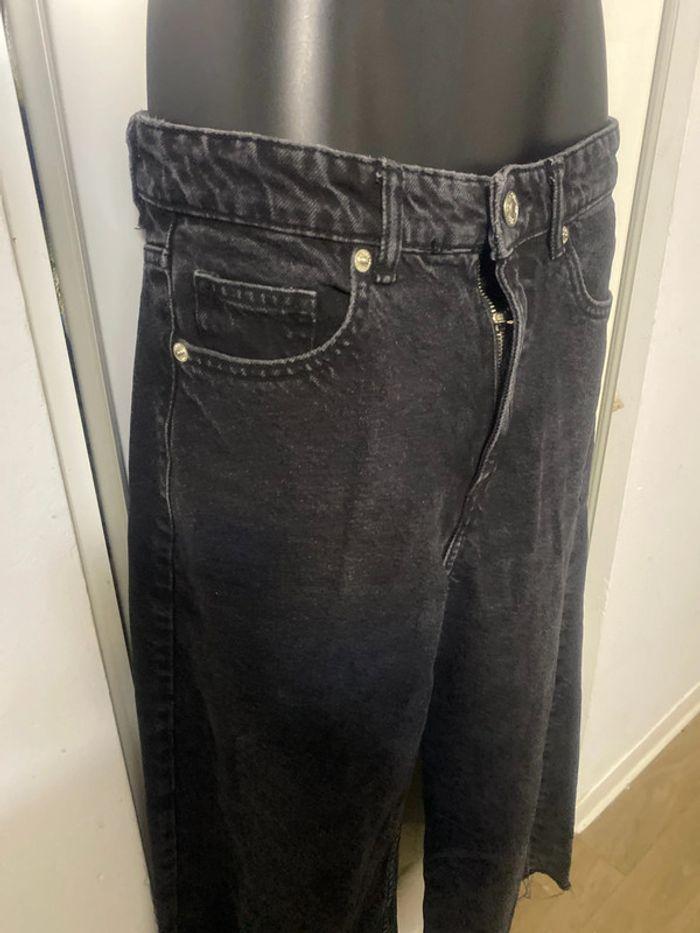 Pantalon jean à jambes  larges/ baggy .Taille 36/38Zara - photo numéro 5