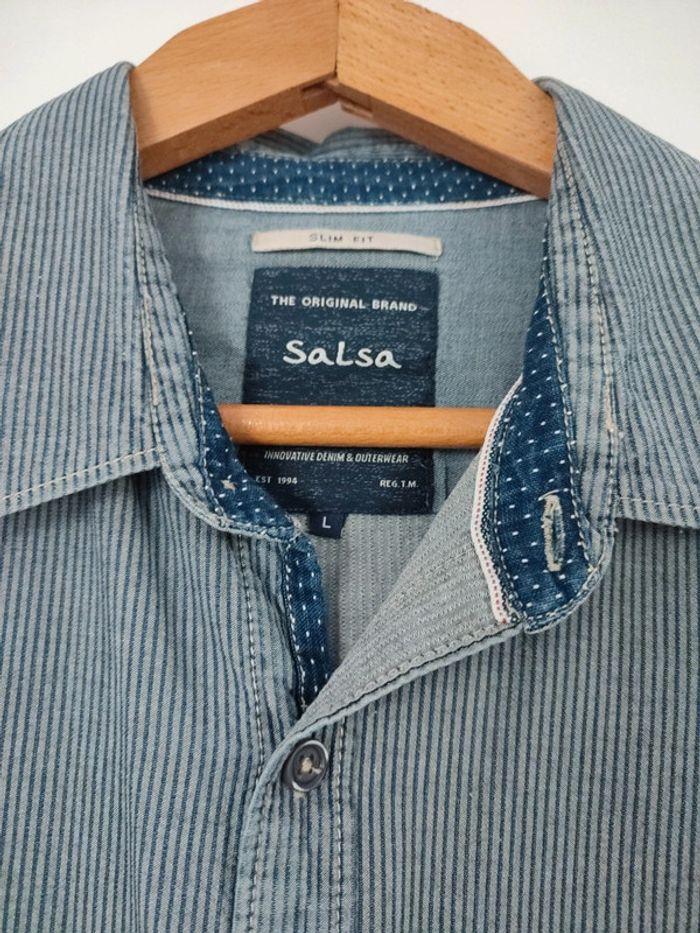 Chemise salsa slim fit TL 100% coton - photo numéro 4