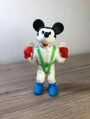 Très ancienne figurine Mickey Walt Disney parachutiste made in France vintage