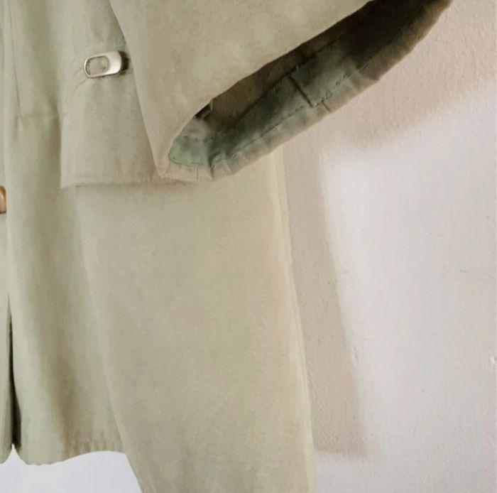 Veste Taille 42 / 44 vintage vert pâle - photo numéro 4