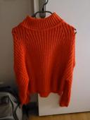 Pull orange h&m