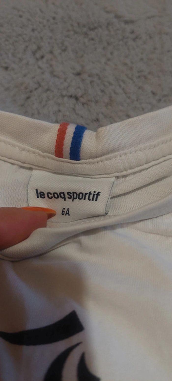 Tee shirt coq sportif 6ans - photo numéro 3