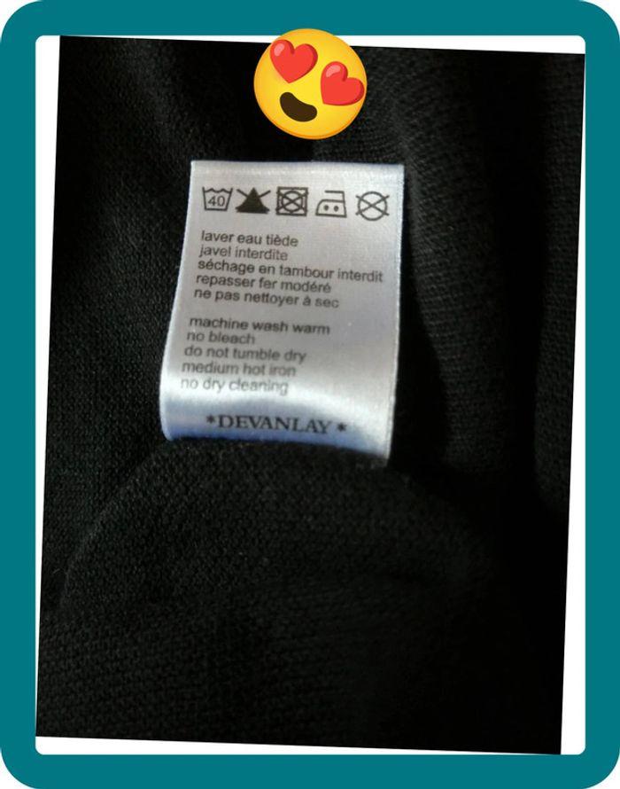 Polo lacoste noir taille xl - photo numéro 9